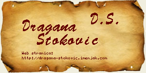Dragana Stoković vizit kartica